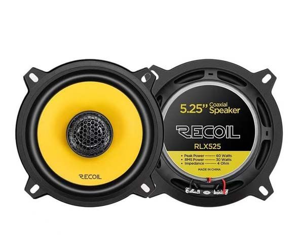 Recoil Audio Yellow RLX-525, коаксиальные динамики