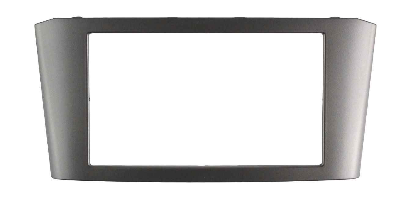 Переходная рамка для Toyota Avensis 03-10 2DIN серебристая