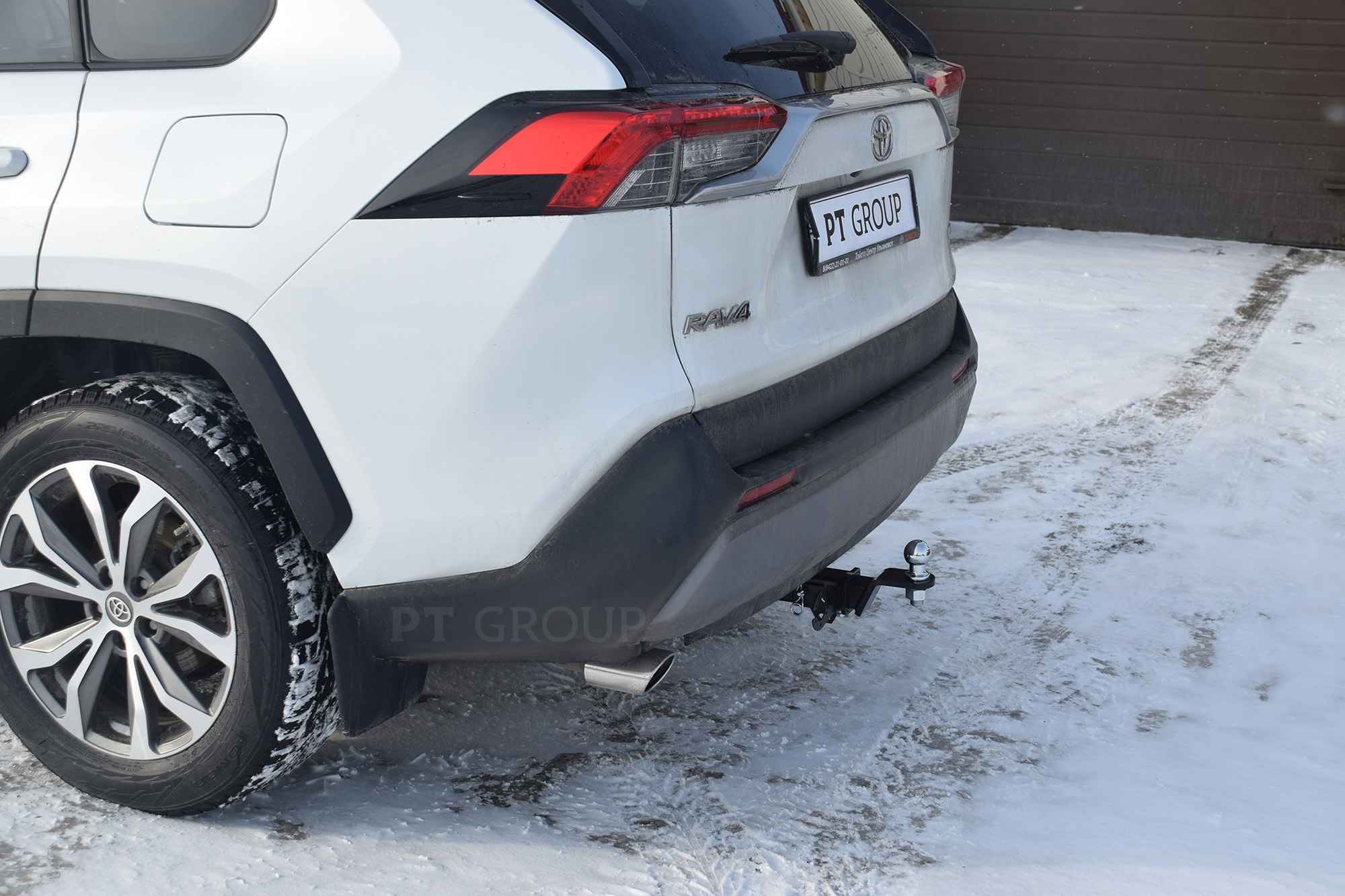 Фаркоп ПТ ГРУПП TRV-19-991122.00 для Toyota RAV4 2019-..., быстросъемный шар (тип Е)