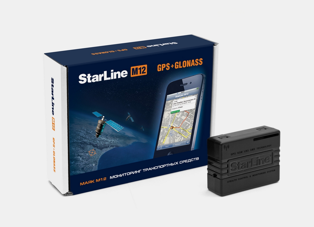 StarLine M12 GPS/Глонасс — купить в интернет магазине SpartaMarket.ru