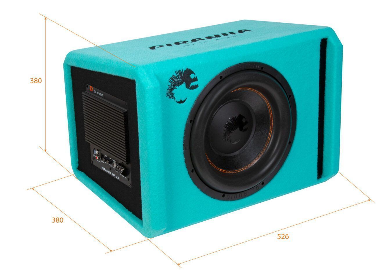 DL Audio Piranha 12A V.3 Marine сабвуфер активный
