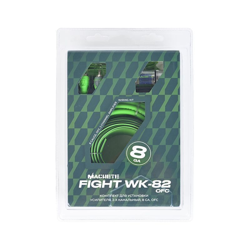 Alphard Fight WK-82 OFC комплект для 2-канального усилителя Alphard Fight WK-82 OFC комплект для 2-канального усилителя