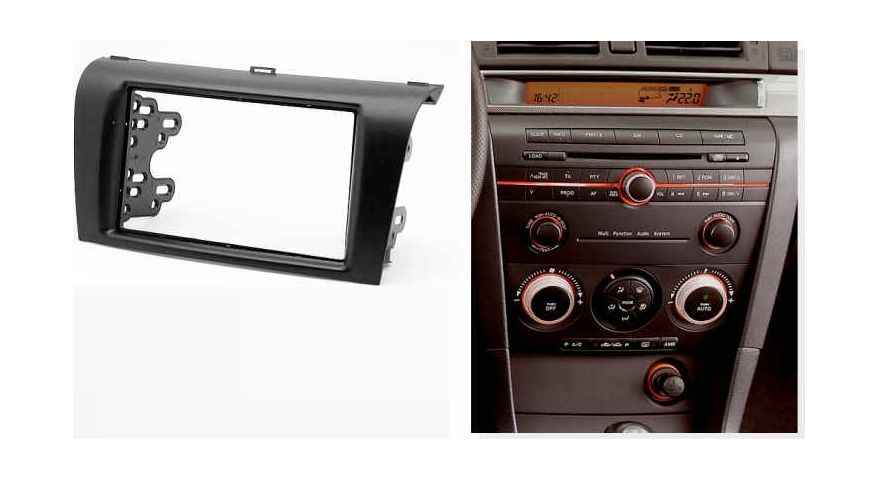 Переходная рамка для Mazda 3 03-08 2DIN