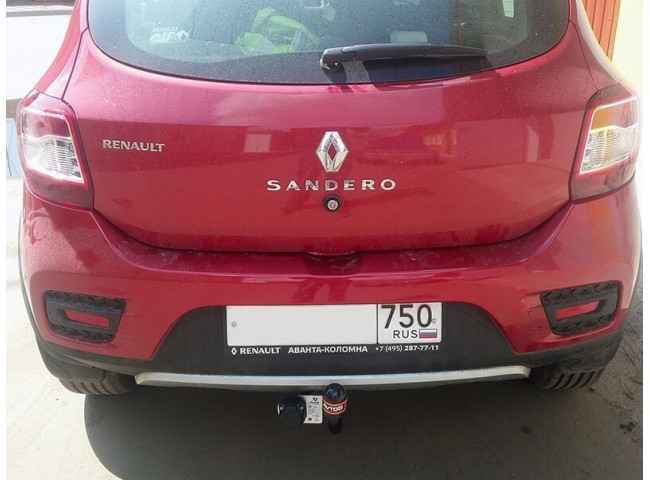 Фаркоп AvtoS RN 15 для Renault Logan I 2004-2014, Logan II 2014-..., Sandero 2014-..., Sandero Stepw