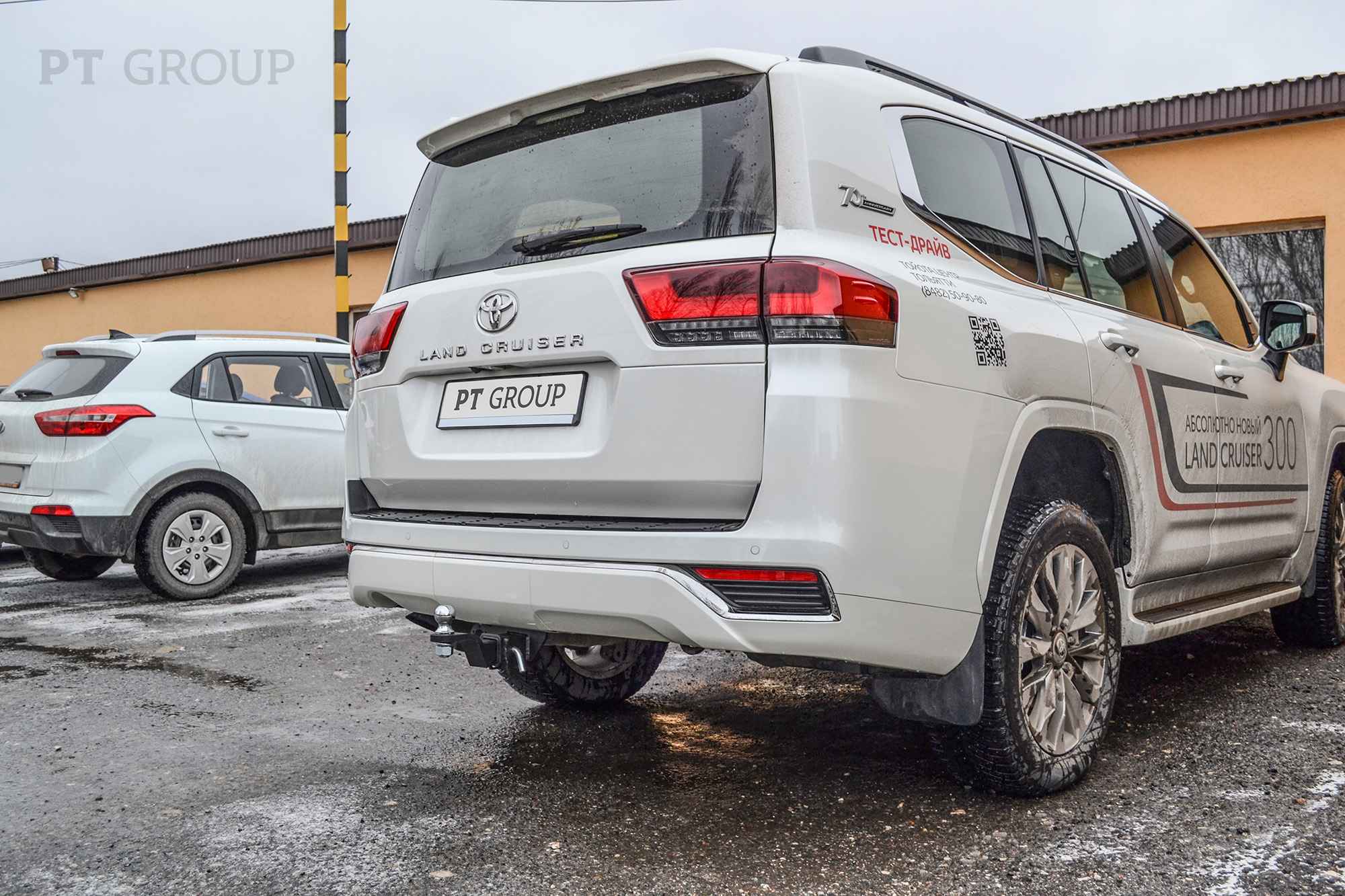 Фаркоп ПТ ГРУПП TLT-21-991101.22 Toyota LC 300 и Lexus LX 600 (2021-), шар типа Е