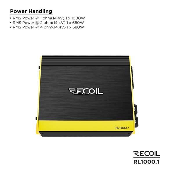 Recoil Audio RL1000.1 усилитель