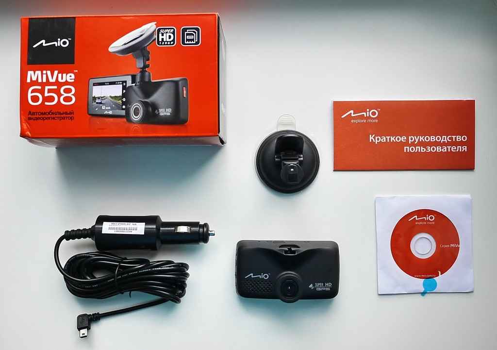 Видеорегистратор MIO MiVue 658 Видеорегистратор MIO MiVue 658