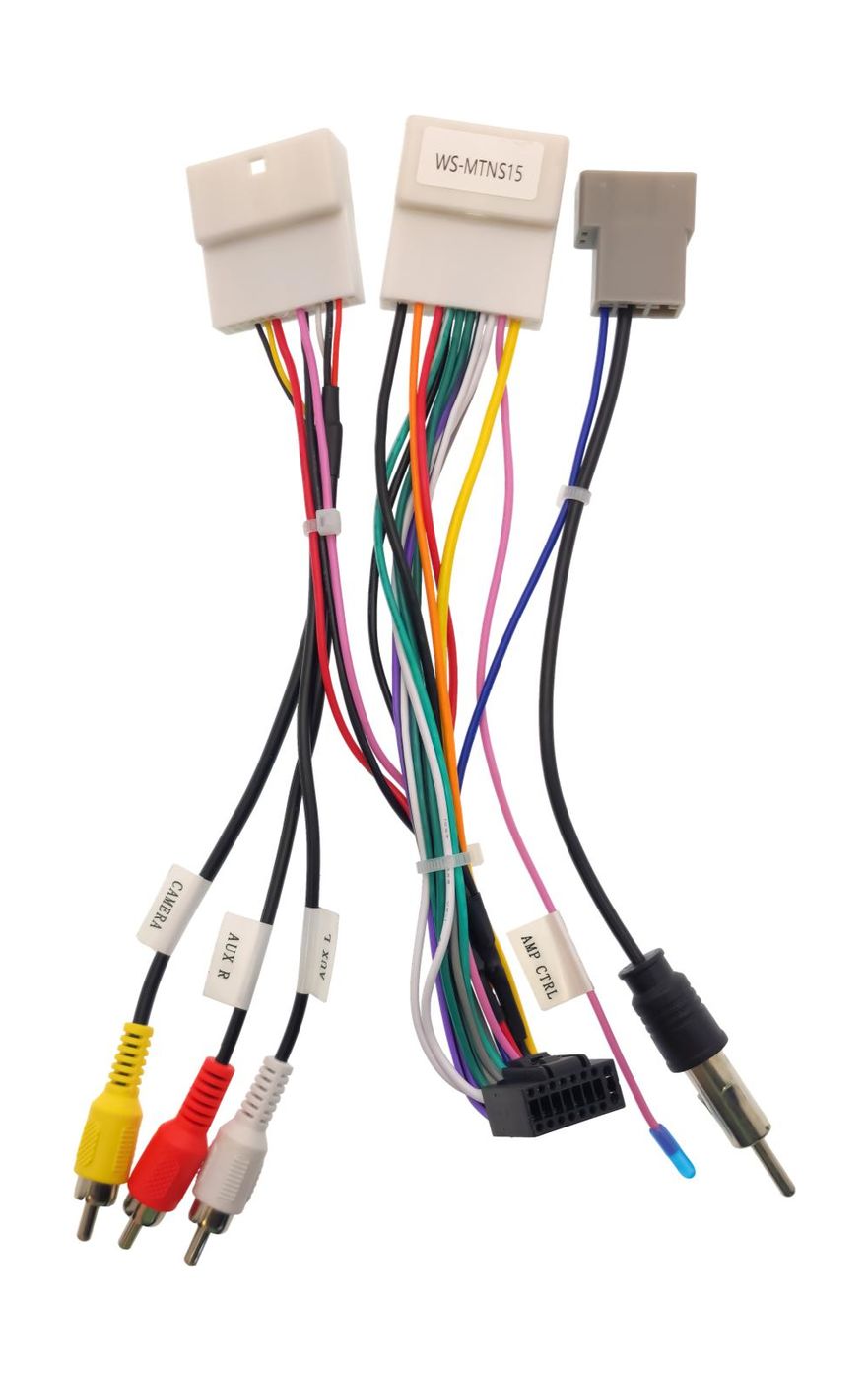 WM-MT в Nissan 2004 - 2014 (основной, антенна, мультируль, CAM360)