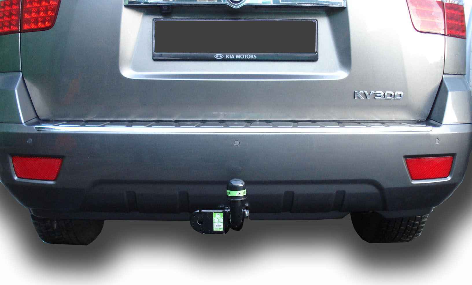 Фаркоп Leader Plus K118-A для KIA Mohave (EN) 2009-..., условно съемный шар (тип A)