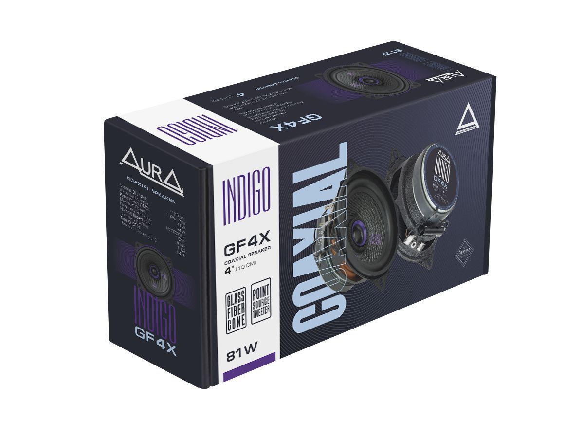Aura INDIGO-GF4X, коаксиальные динамики