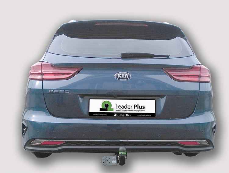 Фаркоп Leader Plus K125-A KIA Ceed универсал 2018-/Pro Ceed III (CD) 2019-,  шар типа А