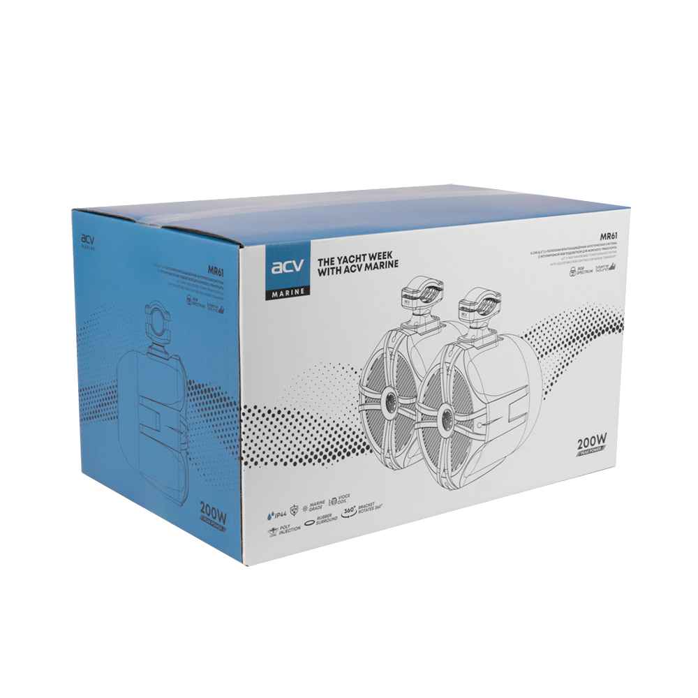 Акус. сист. ACV MR61WL морская серия