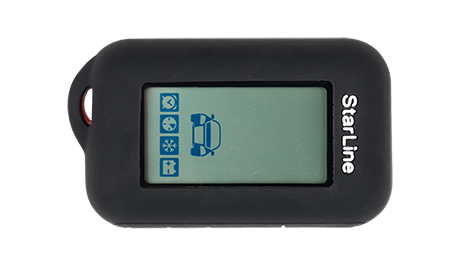 Чехол для брелока StarLine E93 силикон черный