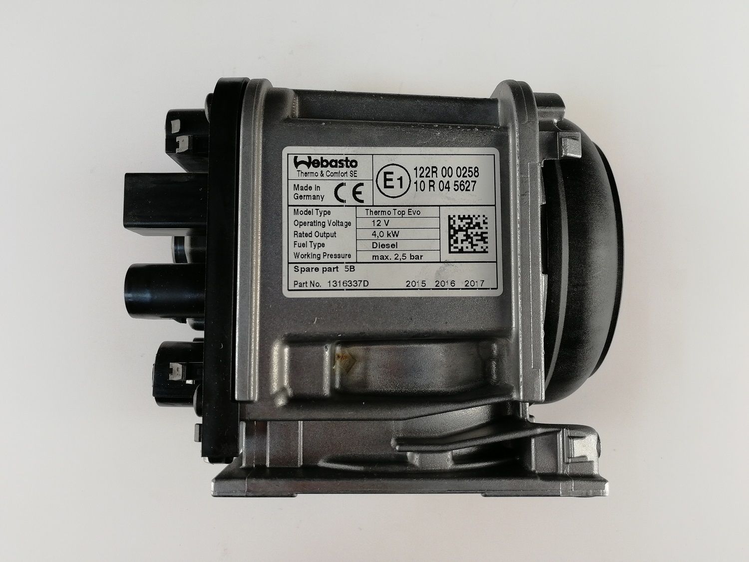 Webasto Блок управления + нагрентатель TT-Evo 4 kW 12В (дизель)