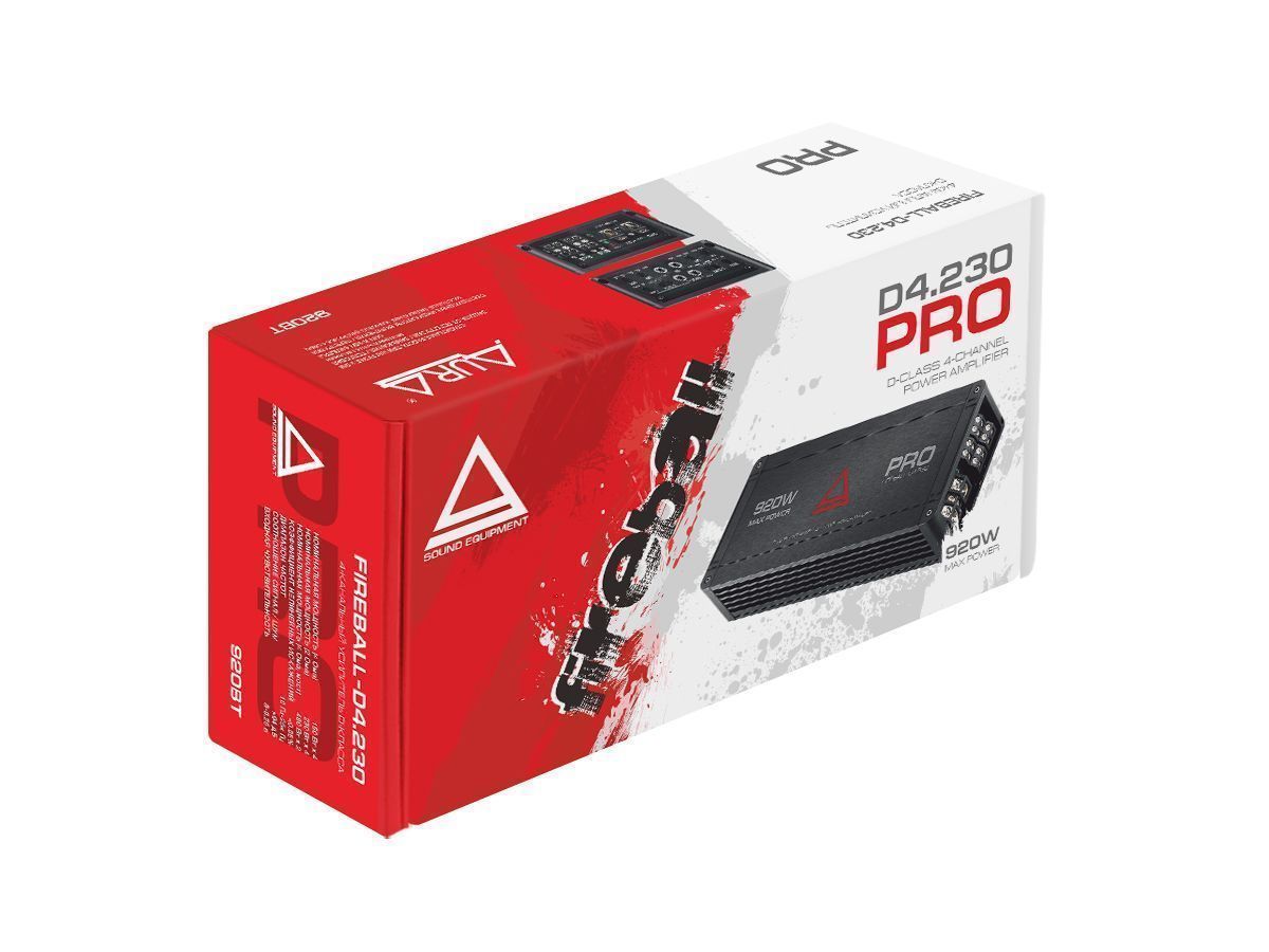 Aura FIREBALL-D4.230 PRO усилитель