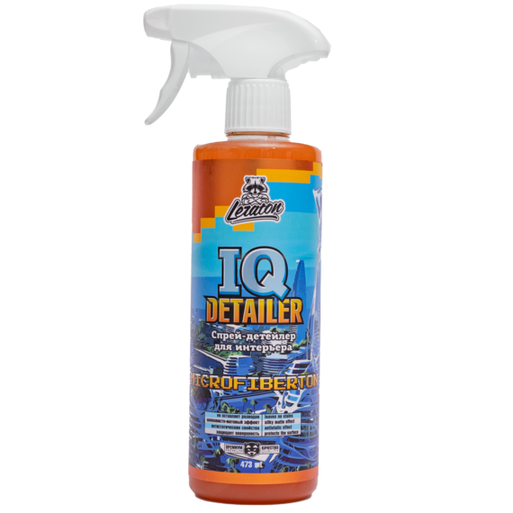 Детейлер-спрей для интерьера LERATON IQ Detailer MICROFIBERTON 473мл