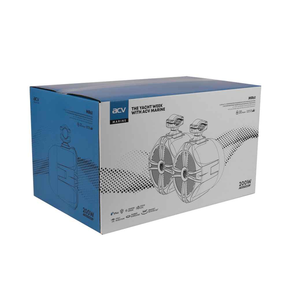 Акус. сист. ACV MR61BL морская серия