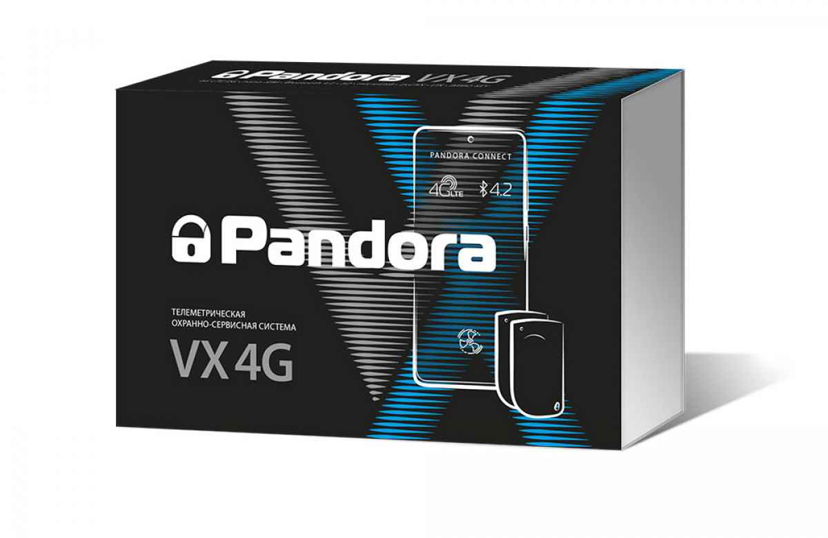 Pandora VX 4G v3, охранно-сервисная система