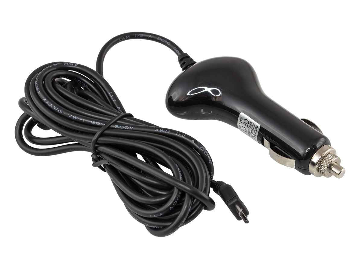 Aura TPA-U020 MicroUSB зарядный кабель от прикуривателя, 3 метра