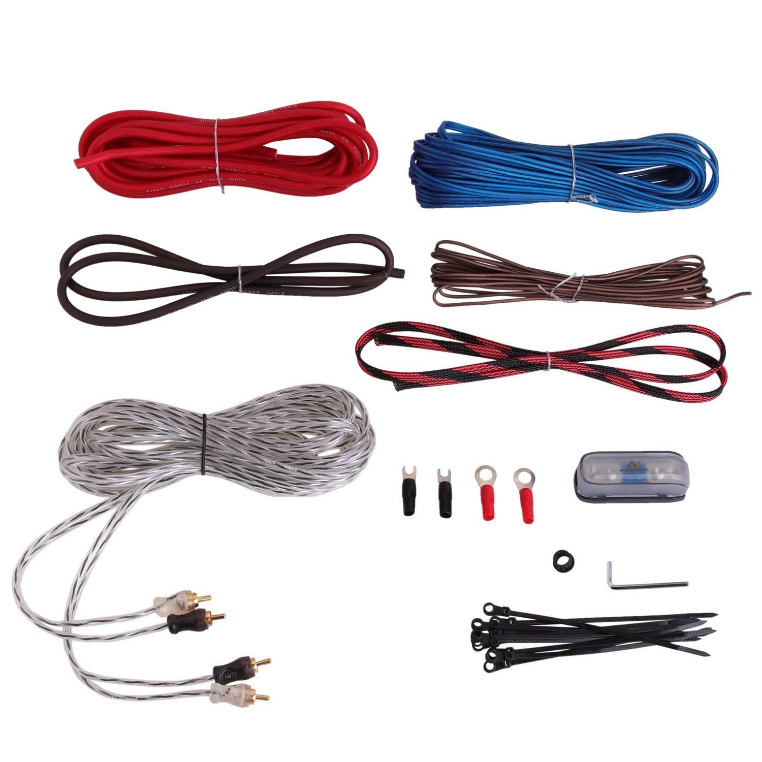 AUDIO NOVA AKA8.20 набор подключения 2-х канального усилителя