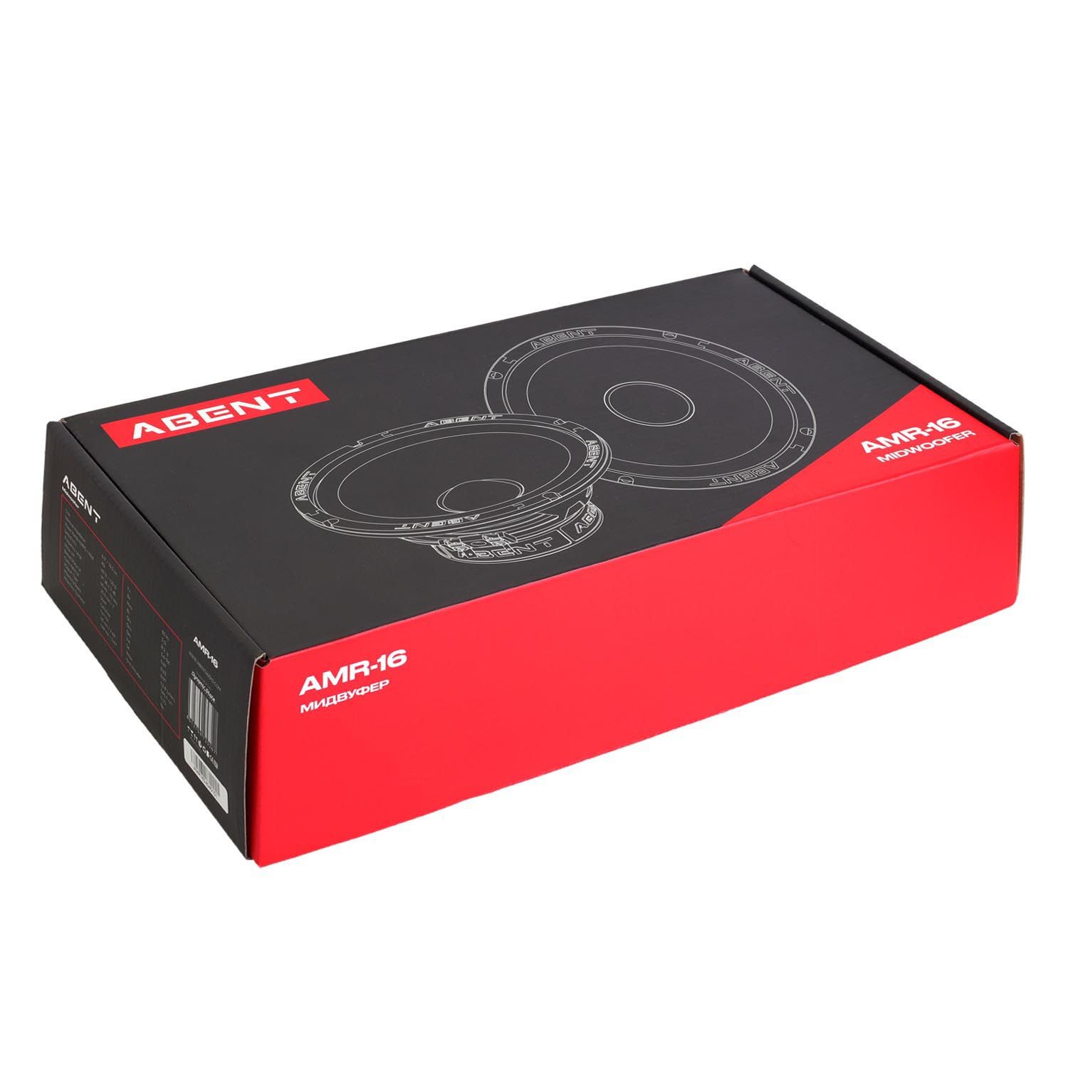 ABENT AMR-16, мидбас динамики