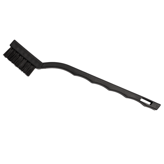 Мини щетка односторонняя жесткая, черная щетина LERATON BR14