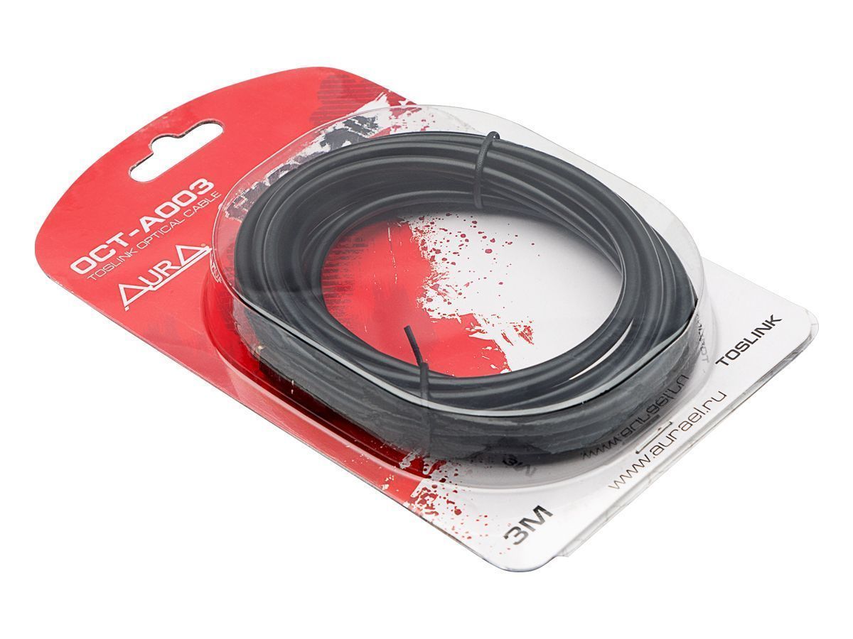 Aura OCT-A001 Кабель оптический Toslink-Toslink 3 метра