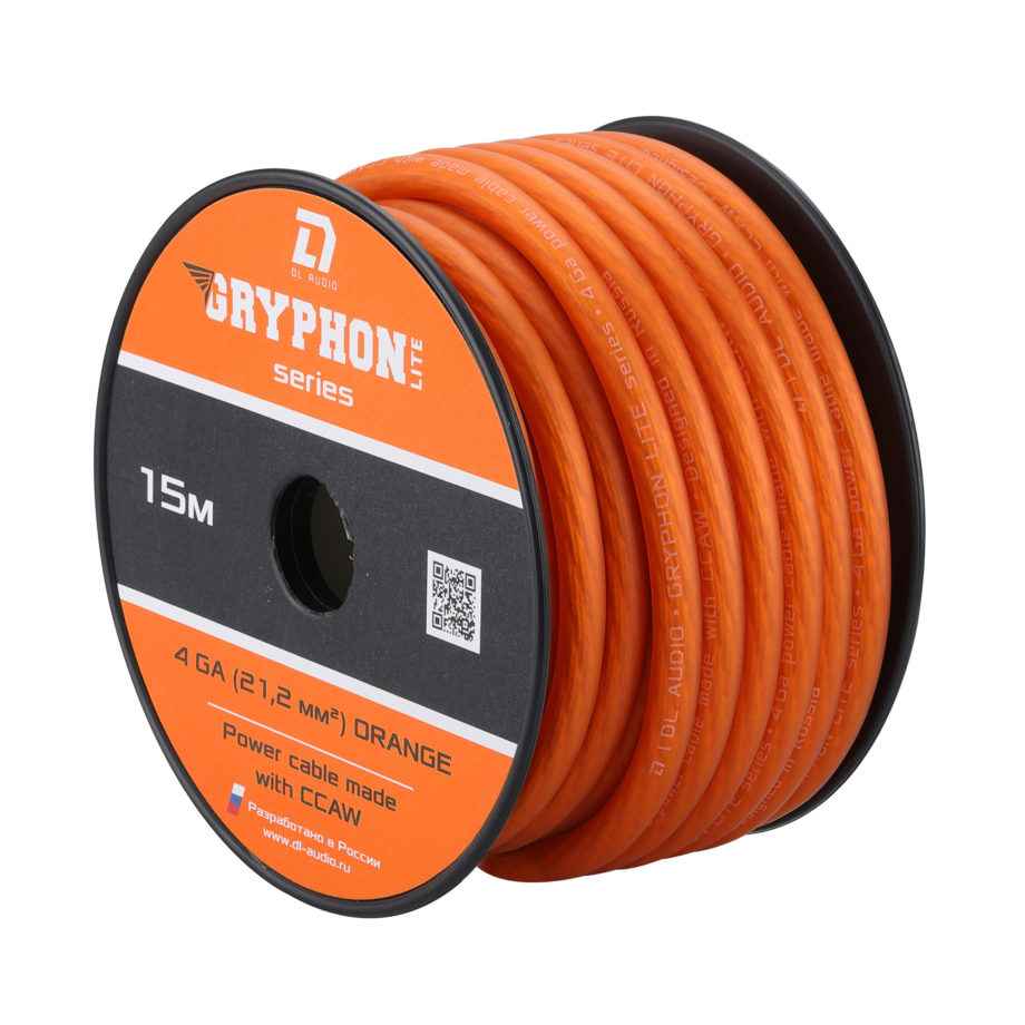 DL Audio Gryphon Lite 4 Ga Orange силовой кабель