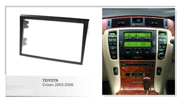 Переходная рамка для Toyota Crown 03-06 2DIN