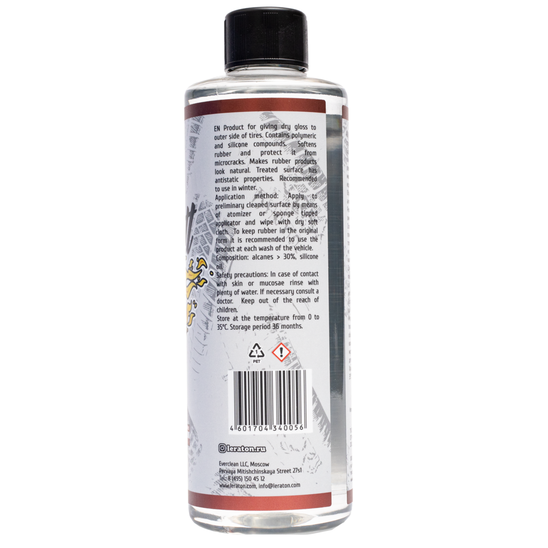 Кондиционер шин и резиновых изделий LERATON P4 MATT 473мл.