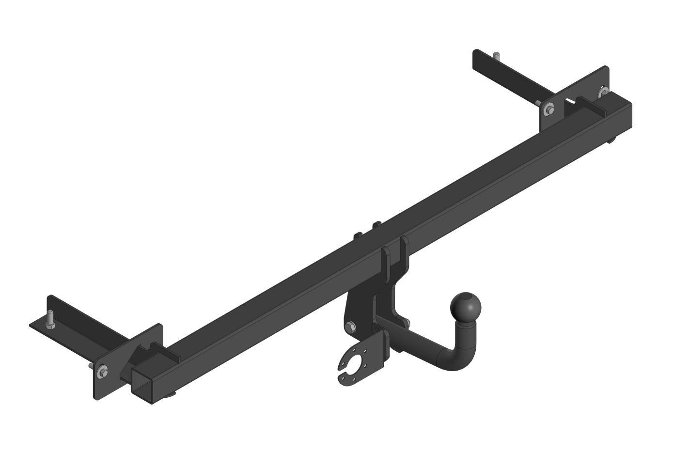 Фаркоп Уникар 01034А для Lada Vesta, Lada Vesta SW Cross 2015-..., съемный шар (тип А)