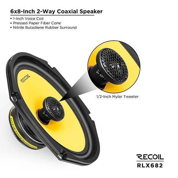 Recoil Audio RLX-682 коаксиальная акустика