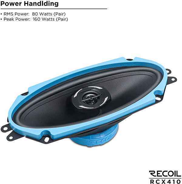 Recoil Audio Blue RCX410, коаксиальные динамики