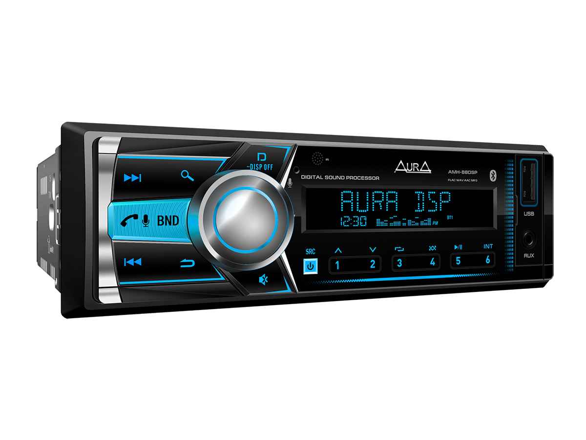 Aura AMH-88DSP, автомобильный процессорный BT/USB ресивер Aura AMH-88DSP, автомобильный процессорный BT/USB ресивер