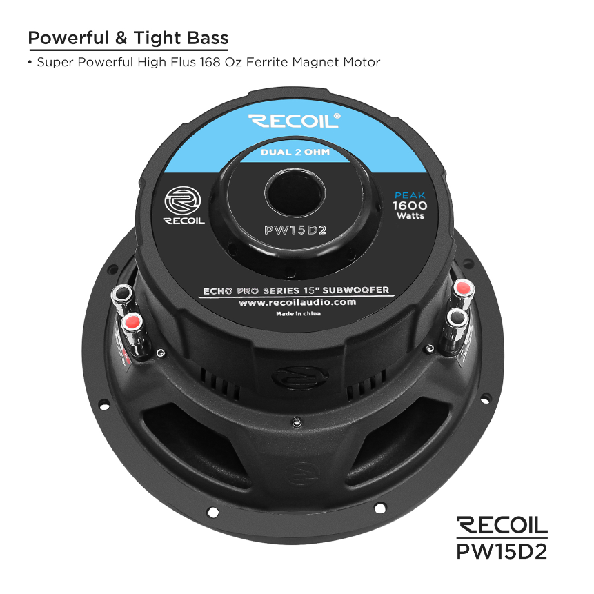 Recoil Audio PW15D2 сабвуфер