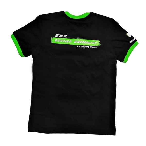 Футболка черная Alphard Deaf Bonce р.46