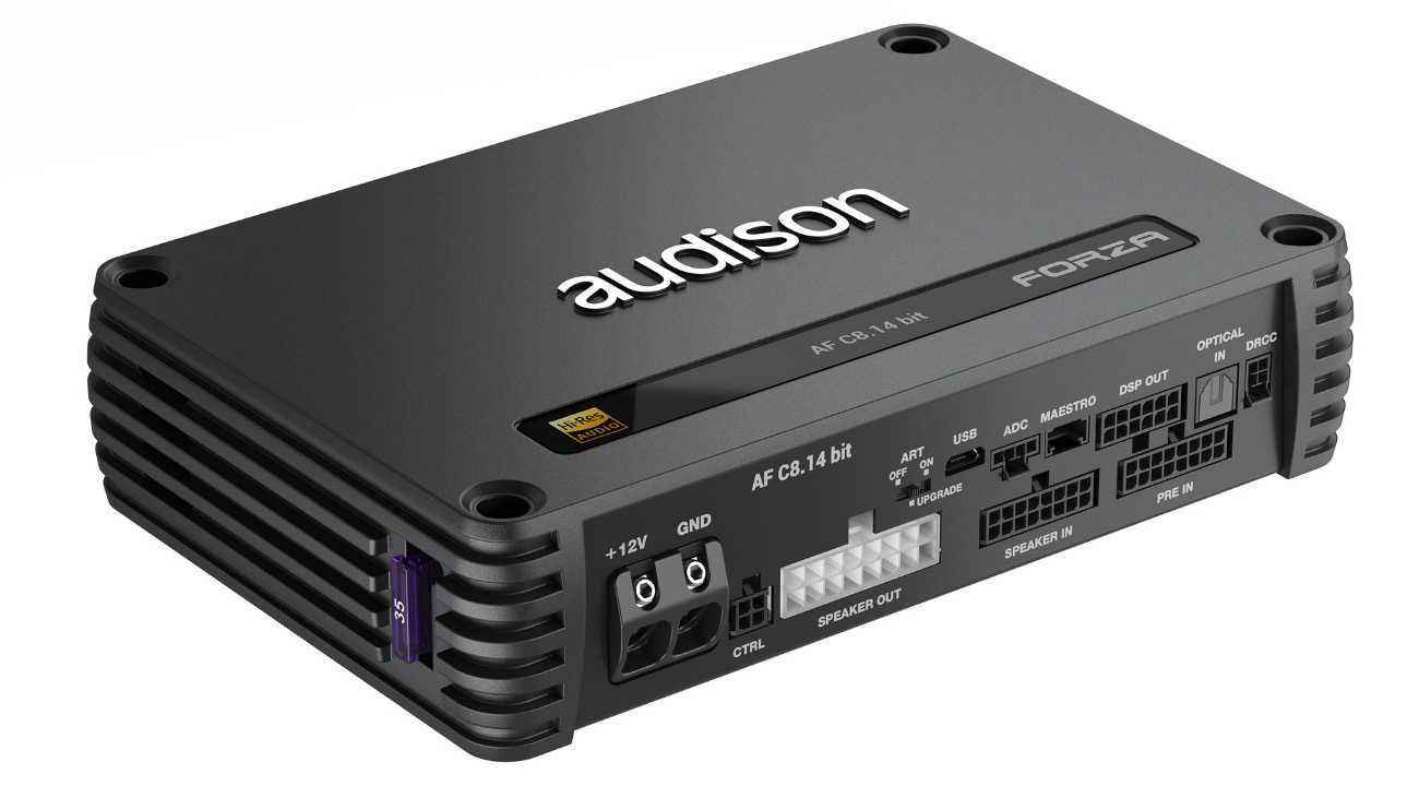 Audison AF C8.14 Bit усилитель с DSP