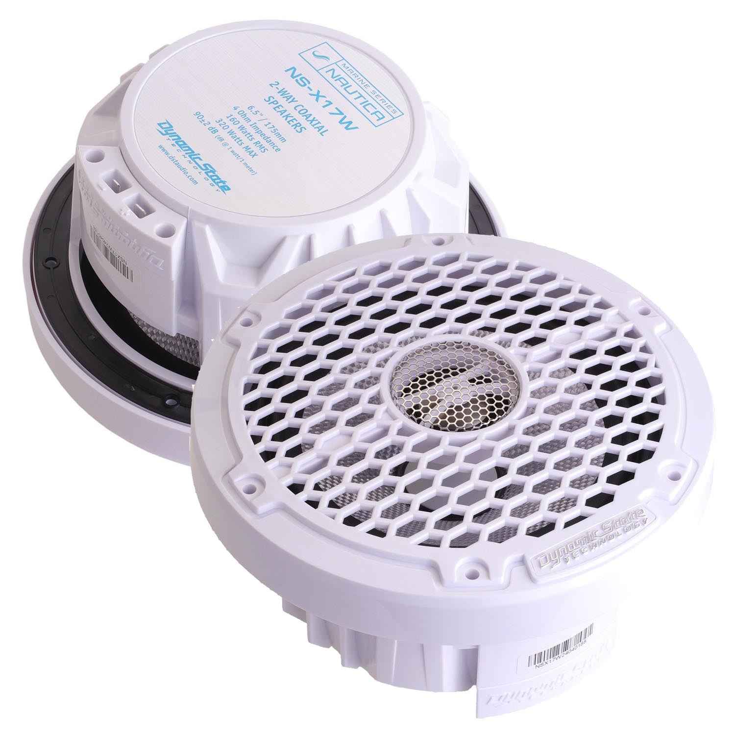 Dynamic State NAUTICA NS-X17W White, коаксиальная акустическая система