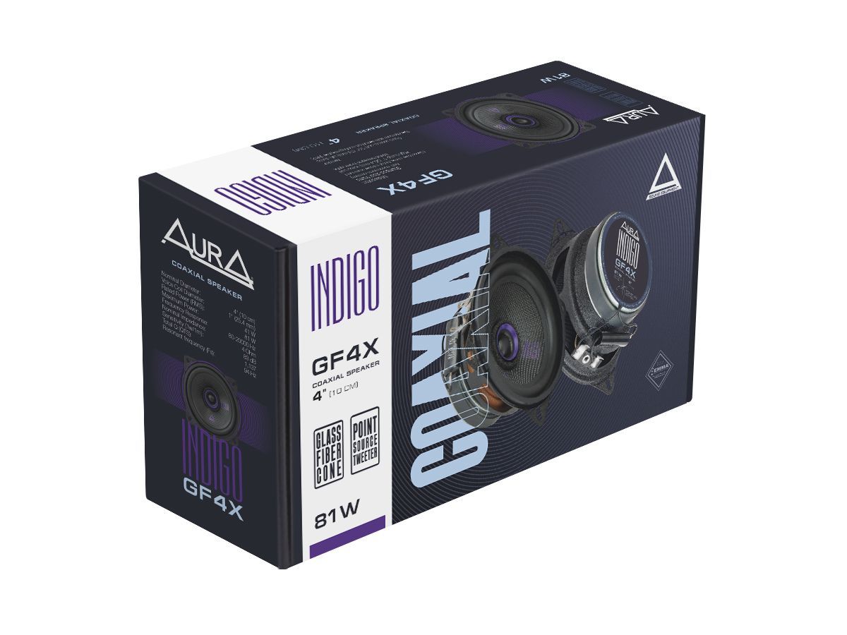 Aura INDIGO-GF6X, коаксиальные динамики