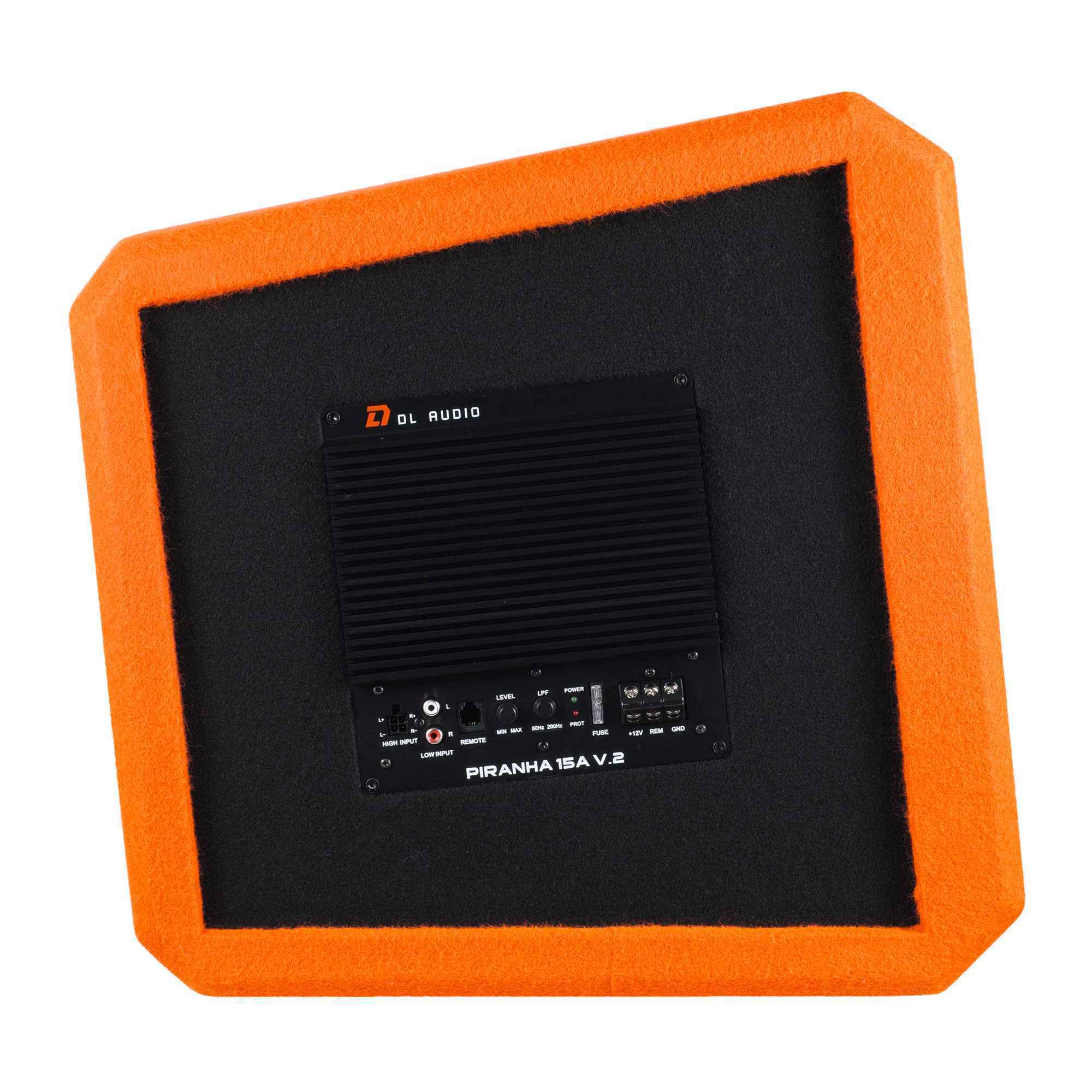 DL Audio Piranha 15A Orange V.2 сабвуфер активный