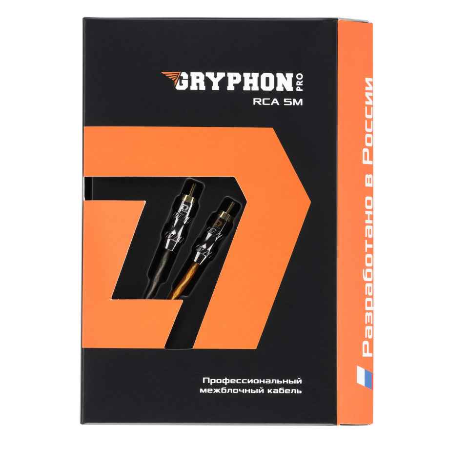 DL Audio Gryphon Pro RCA 5M межблочный кабель 5м DL Audio Gryphon Pro RCA 5M межблочный кабель 5м
