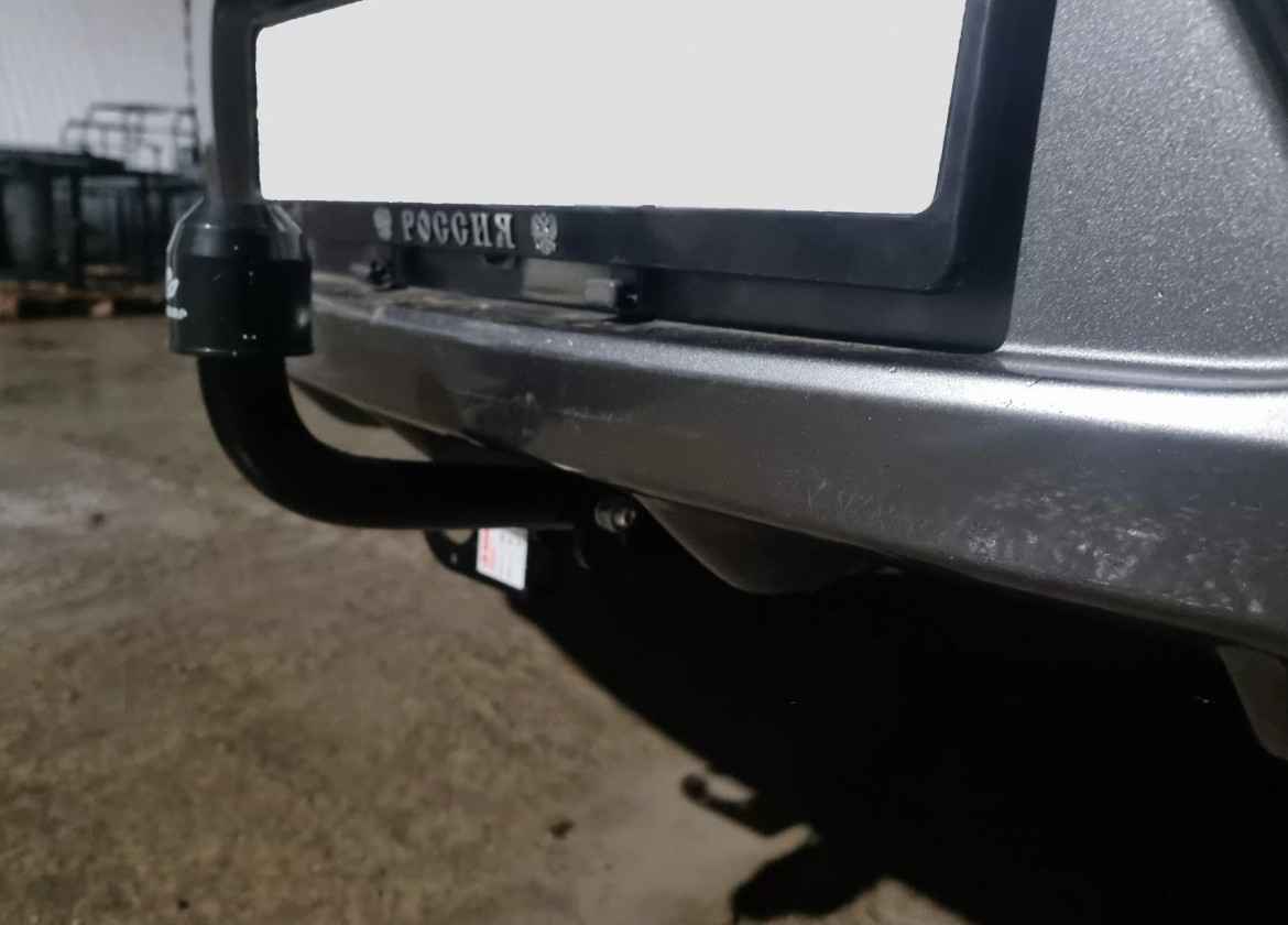 Фаркоп Уникар 17228А для Nissan Leaf I поколение 2009-2017, съемный шар (тип А)