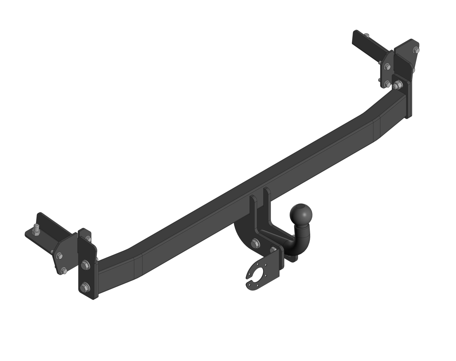 Фаркоп Уникар 22148А для Toyota Fielder I поколение 2000-2006 съемный шар (тип А)