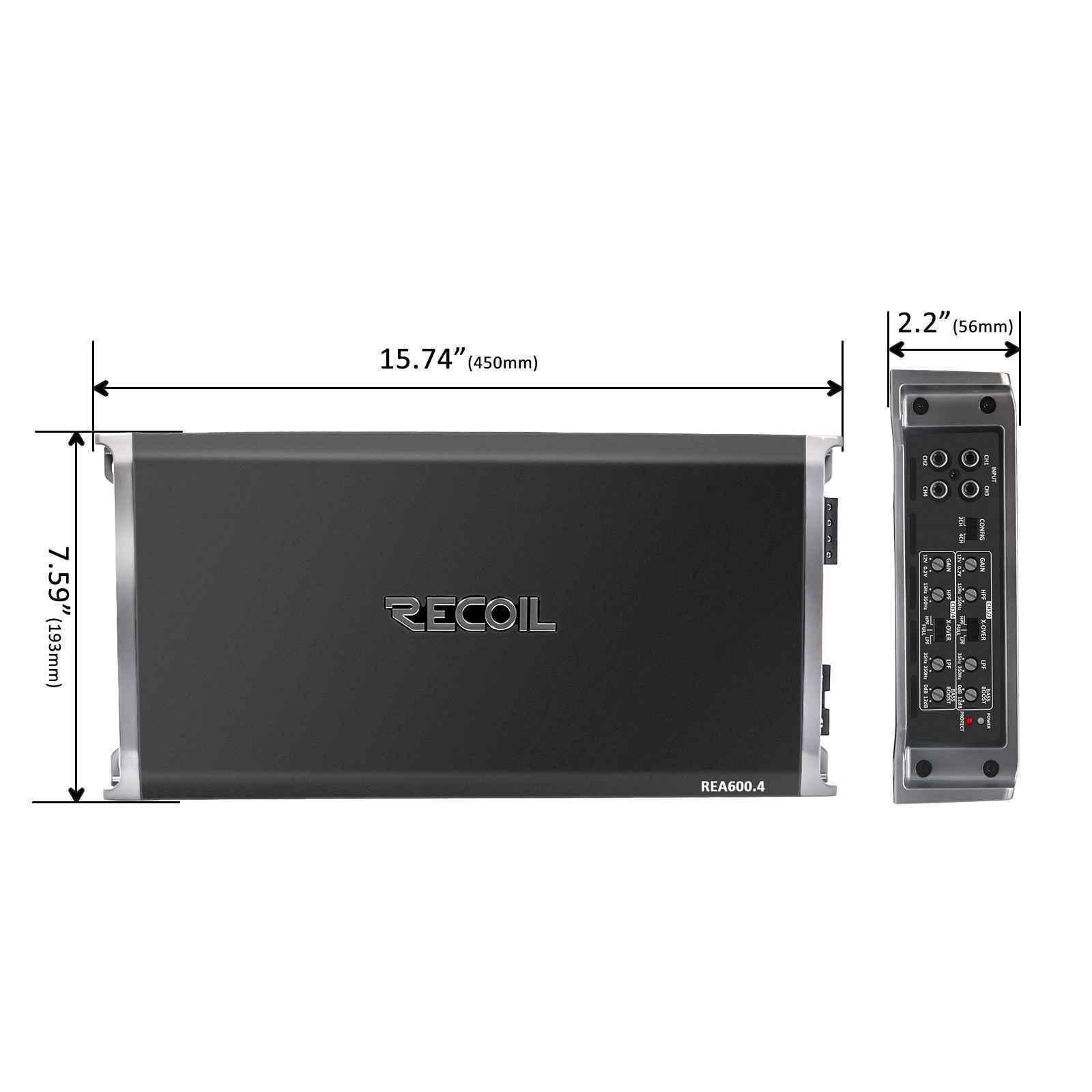 Recoil Audio REA600.4 усилитель