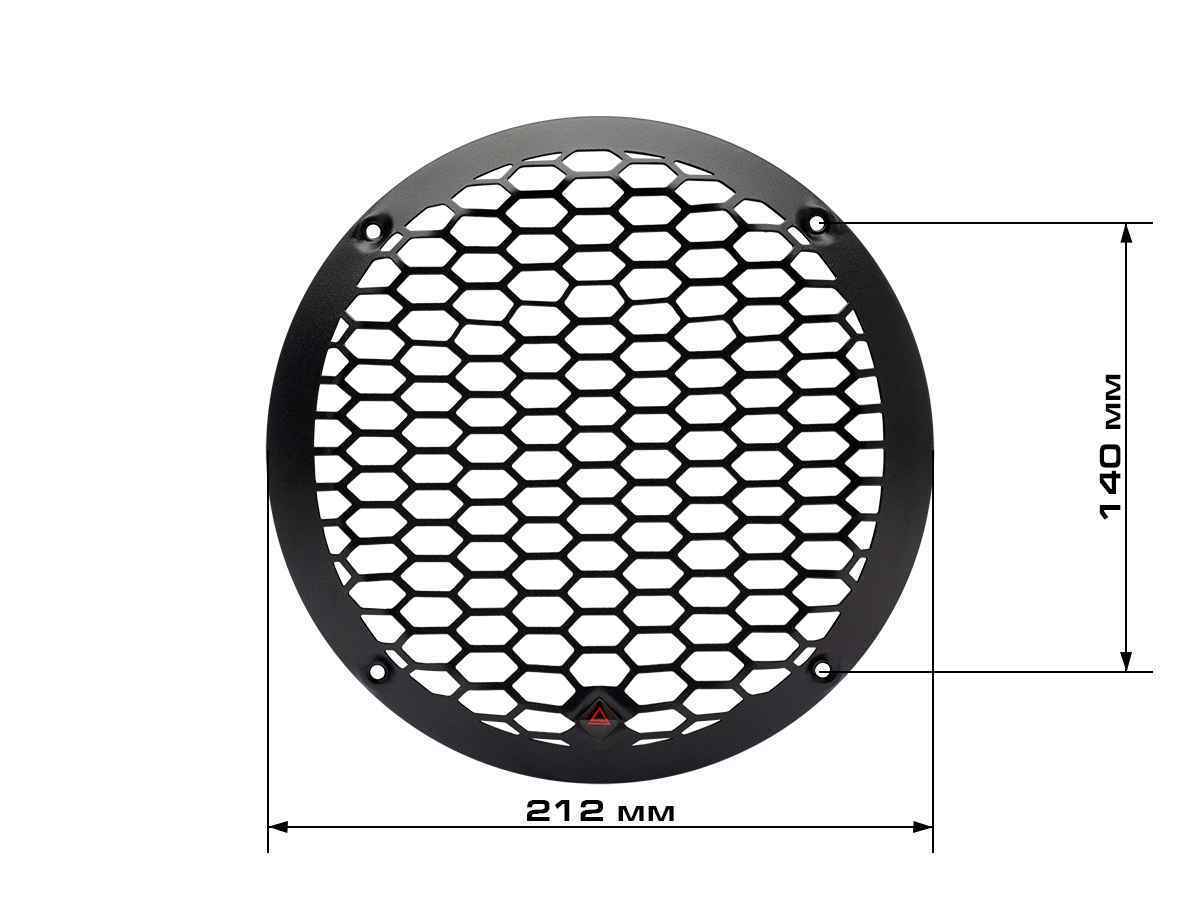 Aura WGM-3506 Гриль металл крупная ячейка 16см