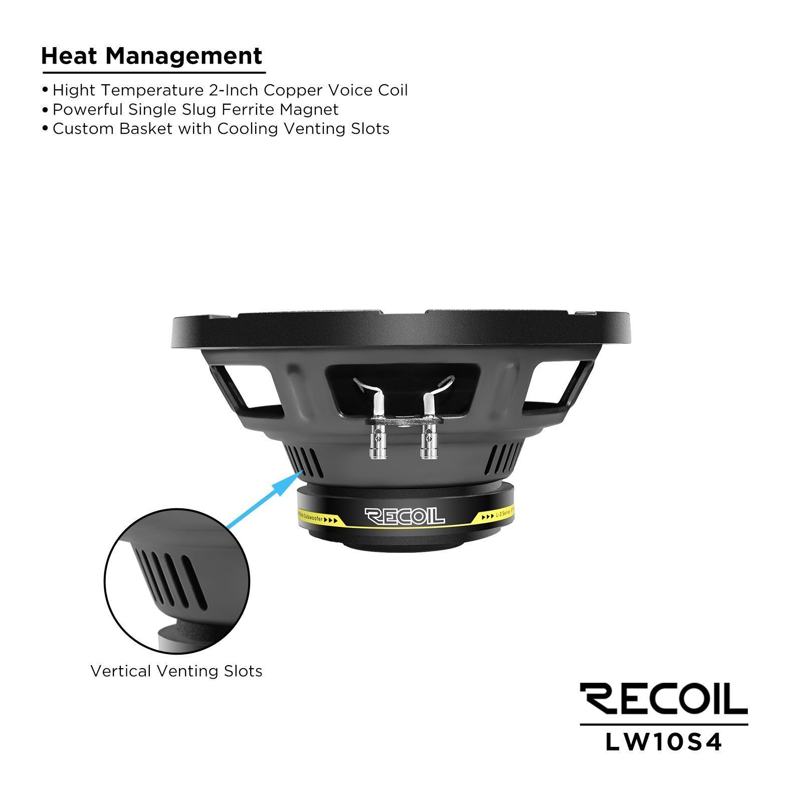 Recoil Audio LW10S4 сабвуфер