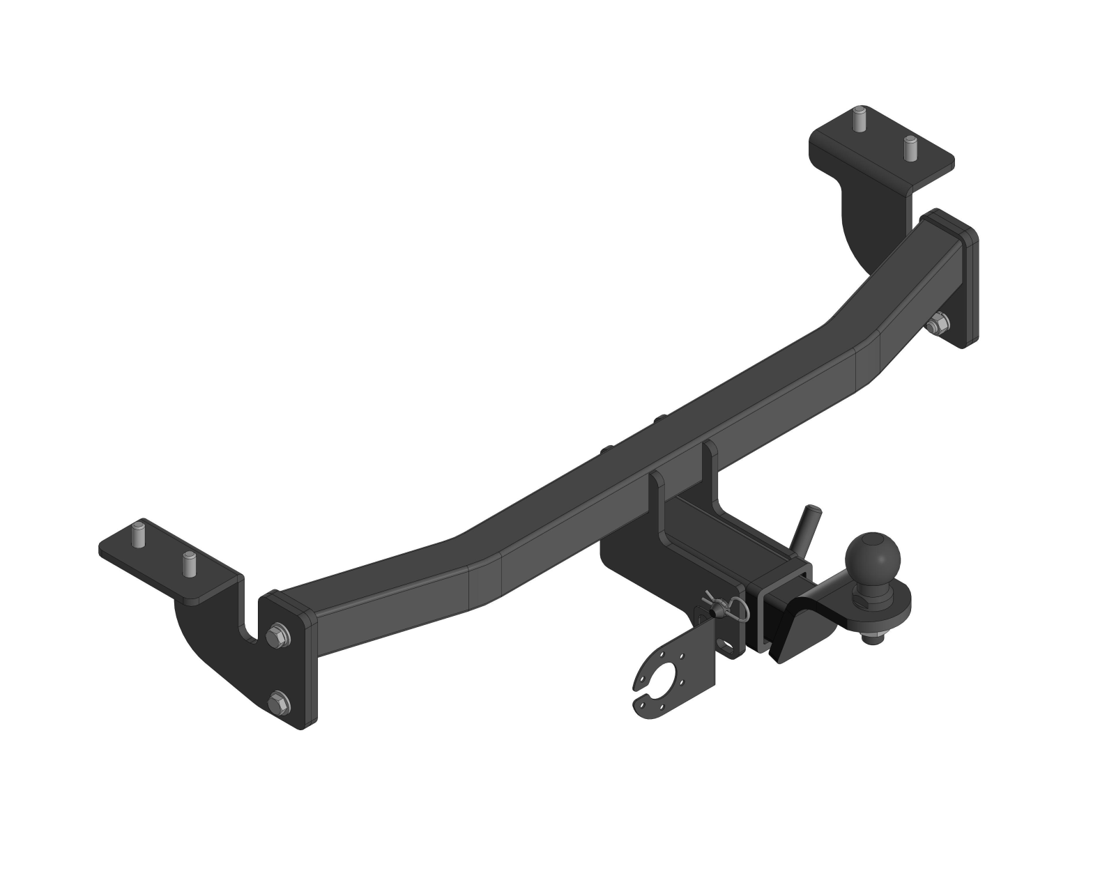 Фаркоп Уникар 22142A для Toyota Prius Alpha I поколение дорест., быстросъемный шар