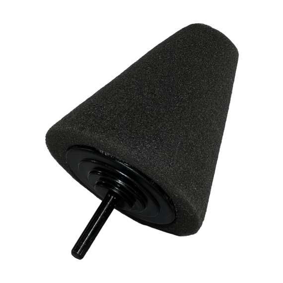 Конусный полировальник большой мягкий черный LERATON CPF