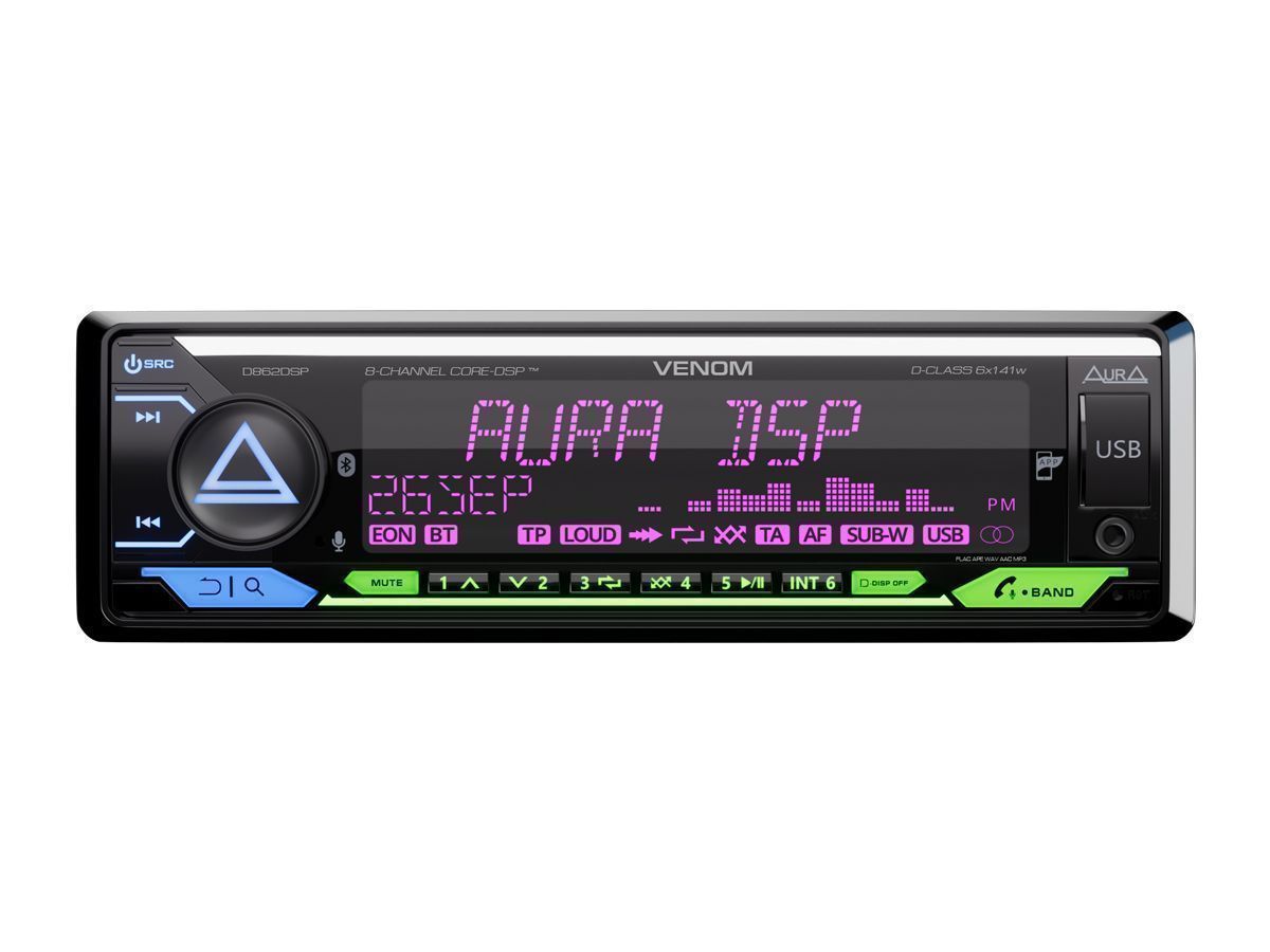 Aura Venom-D862DSP автомагнитола