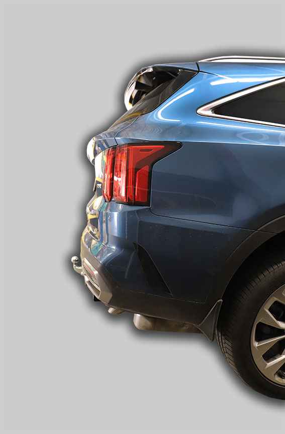 Фаркоп Leader Plus K132-FC для KIA Sorento 2020-..., съемный шар (тип FC)